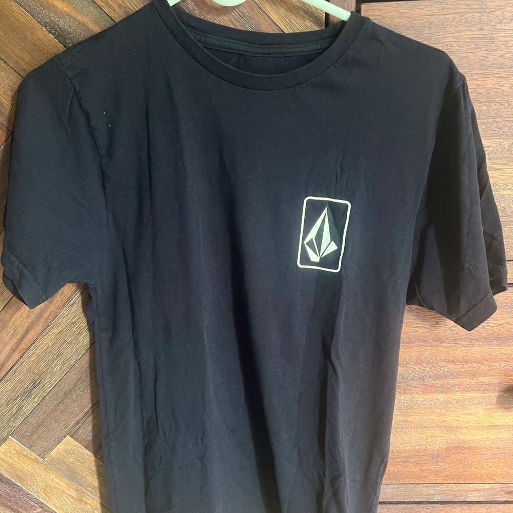 Volcom Classic Black Tee with Icon
